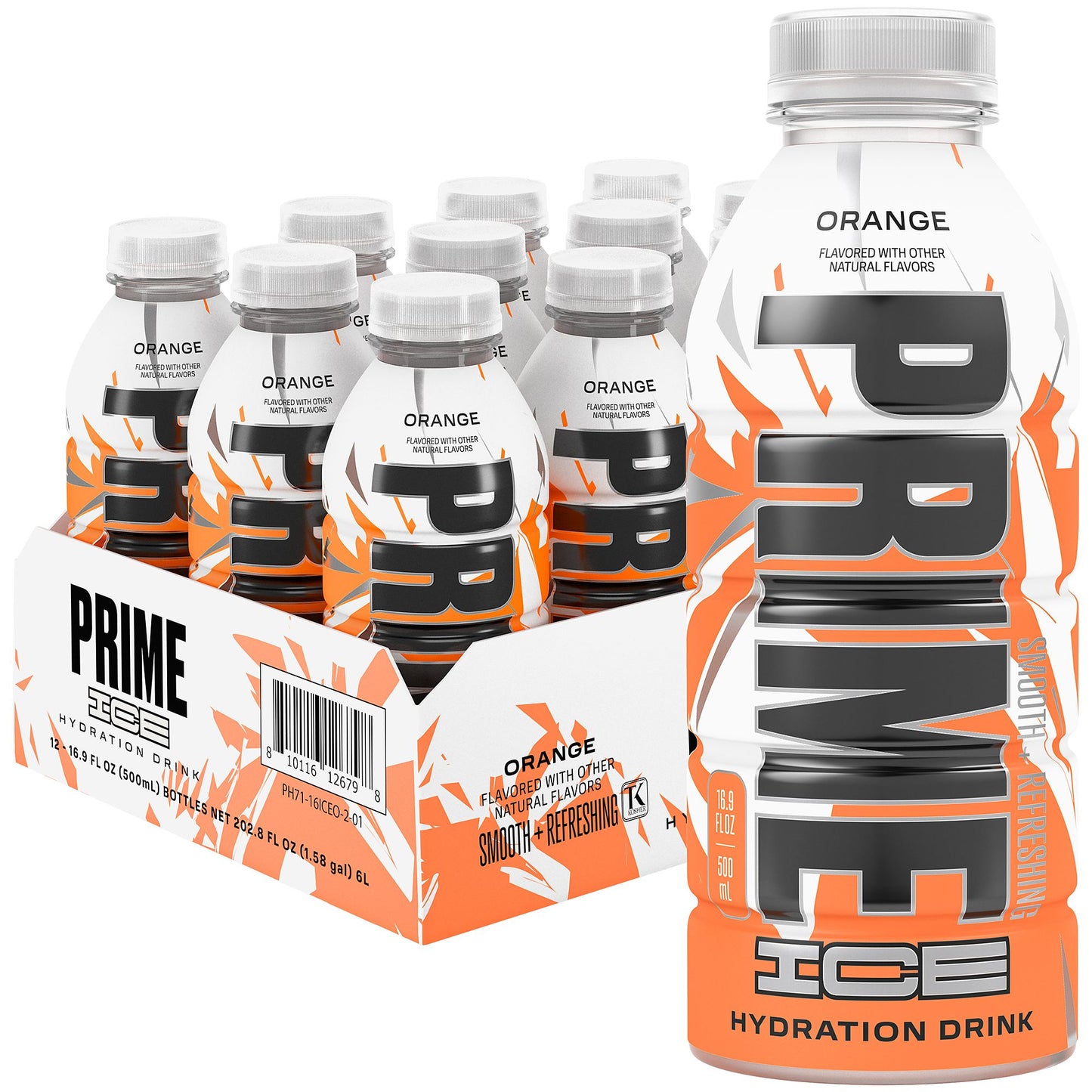 PRIME ICE HYDRATION 12 × ORANGE - Sweet Seeker
