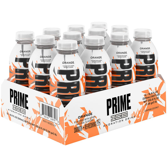 PRIME ICE HYDRATION 12 × ORANGE - Sweet Seeker