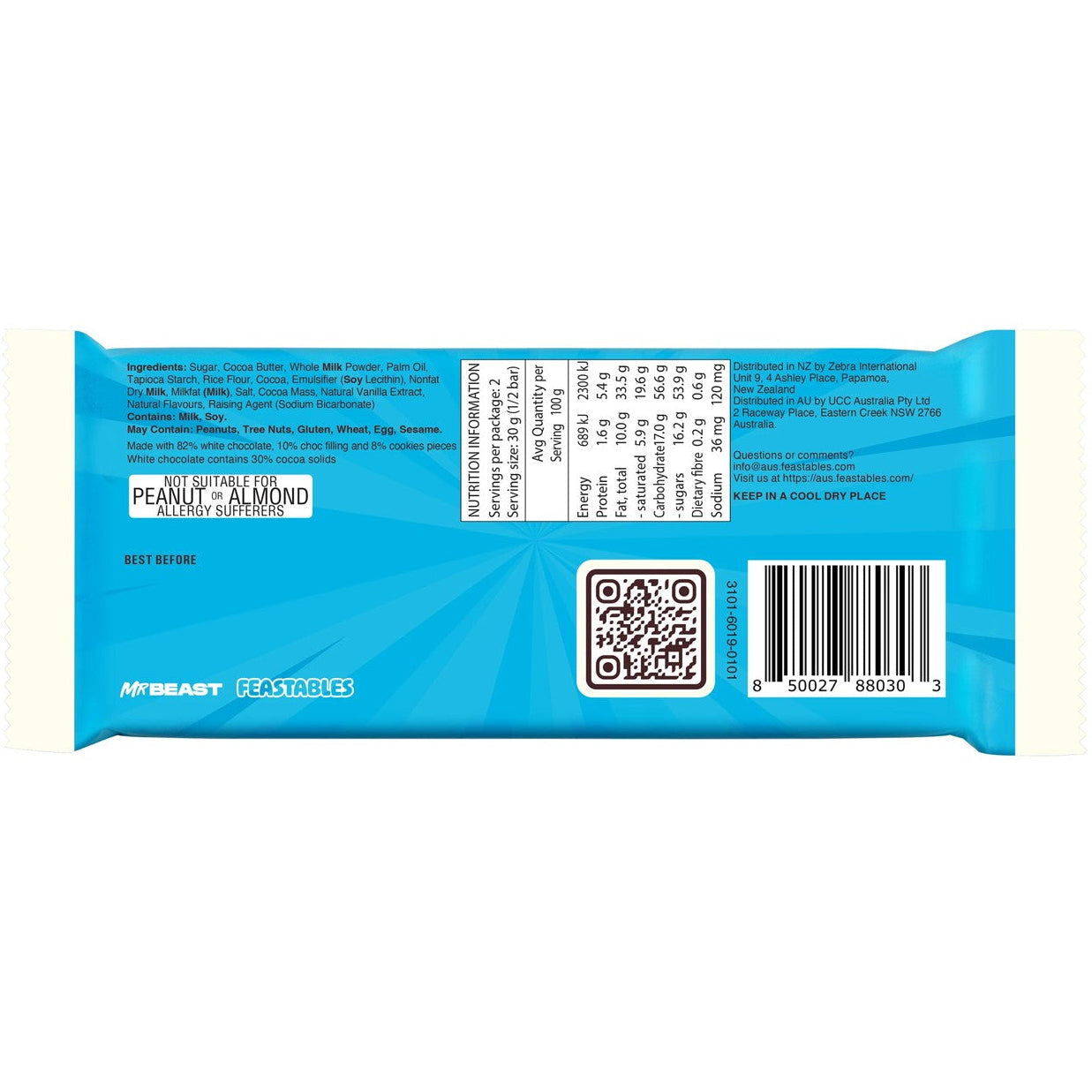 FEASTABLES COOKIES AND CREAM