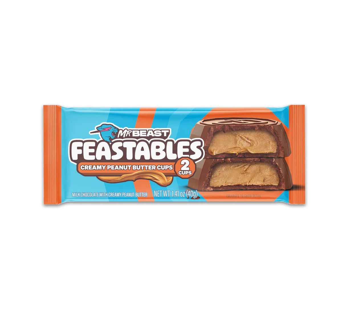 FEASTABLES CREAMY PEANUT BUTTER CUPS