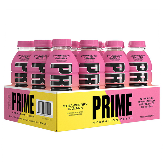 PRIME HYDRATION 12 × STRAWBERRY BANANA - Sweet Seeker