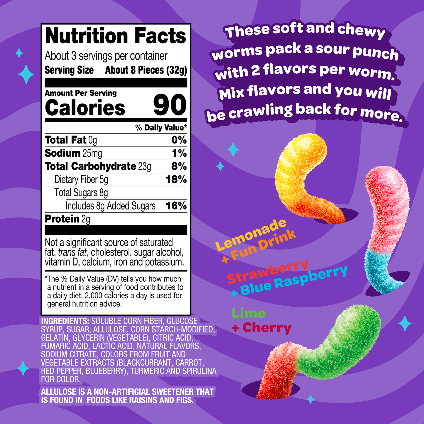 JOYRIDE SOUR WORMS
