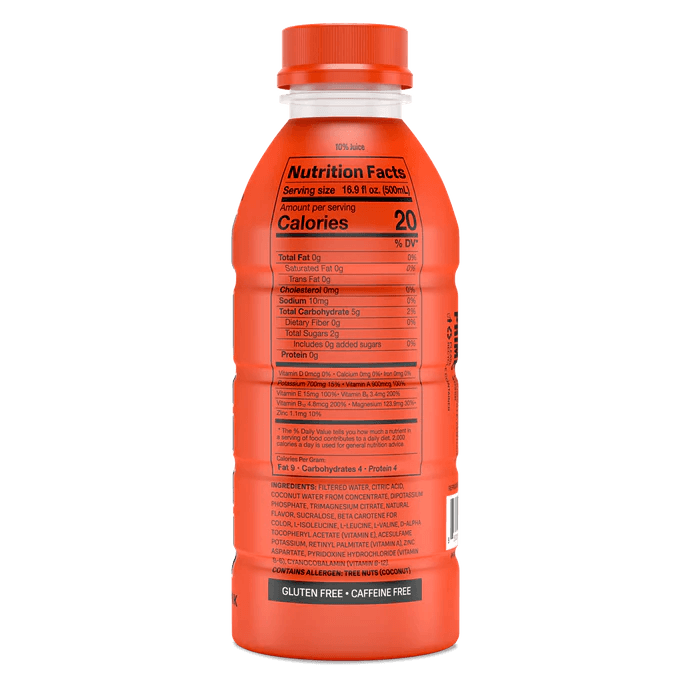 Prime Hydration Orange, third photo