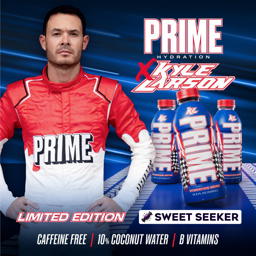 🏁 Kyle Larson PRIME Hits the Track – Now Available for Pre‑Order - Sweet Seeker