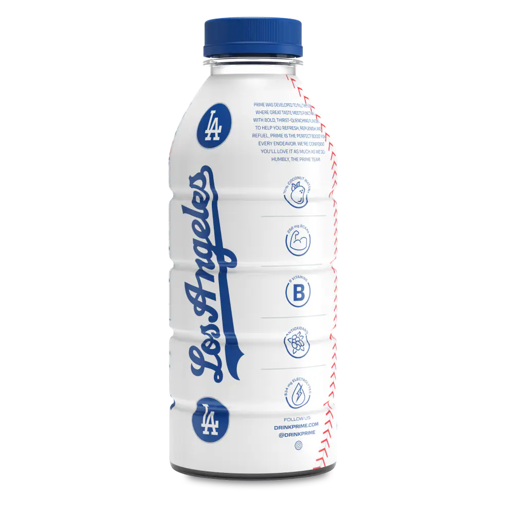 Prime Hydration NEW 2025 Dodgers 500ml - Sweet Seeker Prime Hydration NEW 2025 Dodgers 500ml - Sweet Seeker