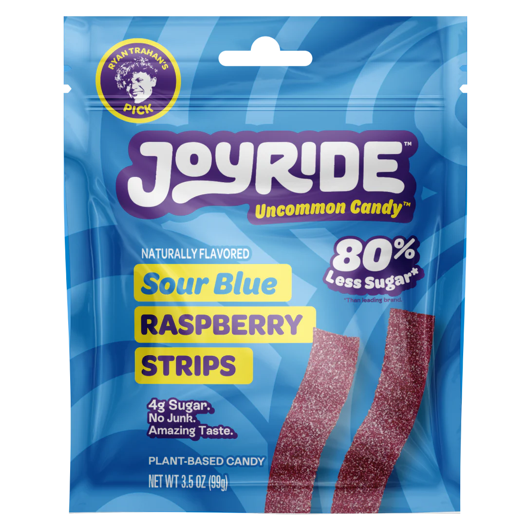 JOYRIDE SOUR BLUE RASPBERRY STRIPS