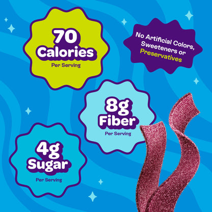 JOYRIDE SOUR BLUE RASPBERRY STRIPS