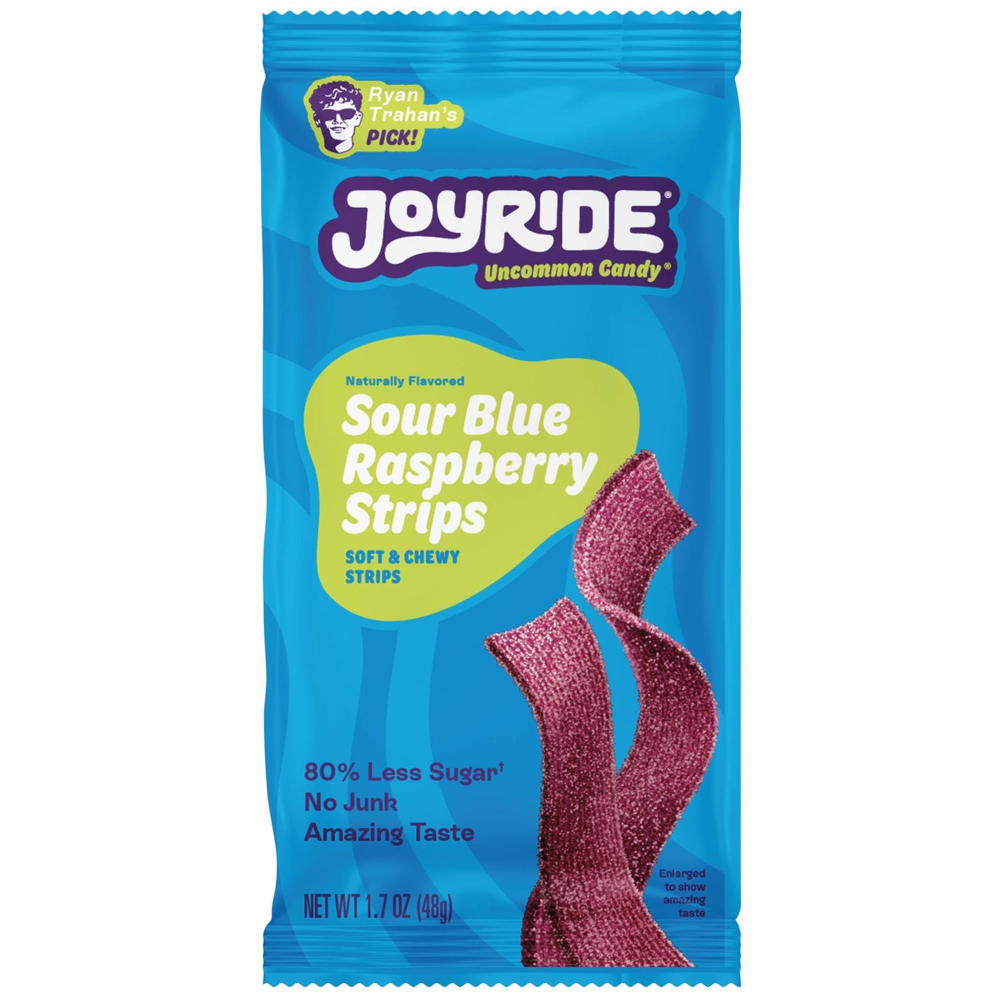 JOYRIDE SOUR BLUE RASPBERRY STRIPS