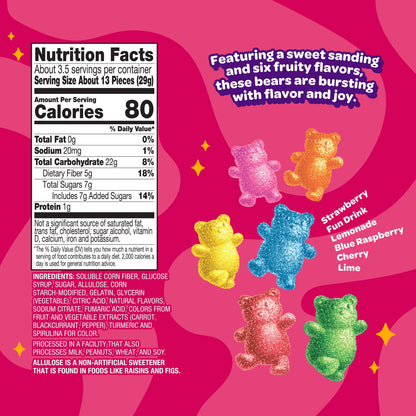 JOYRIDE FROSTED GUMMY BEARS