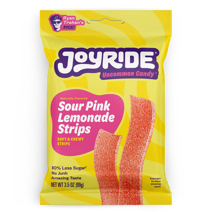 JOYRIDE SOUR PINK LEMONADE STRIPS