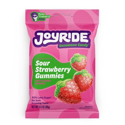 JOYRIDE SOUR STRAWBERRY GUMMIES
