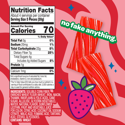 JOYRIDE CLASSIC STRAWBERRY TWISTS