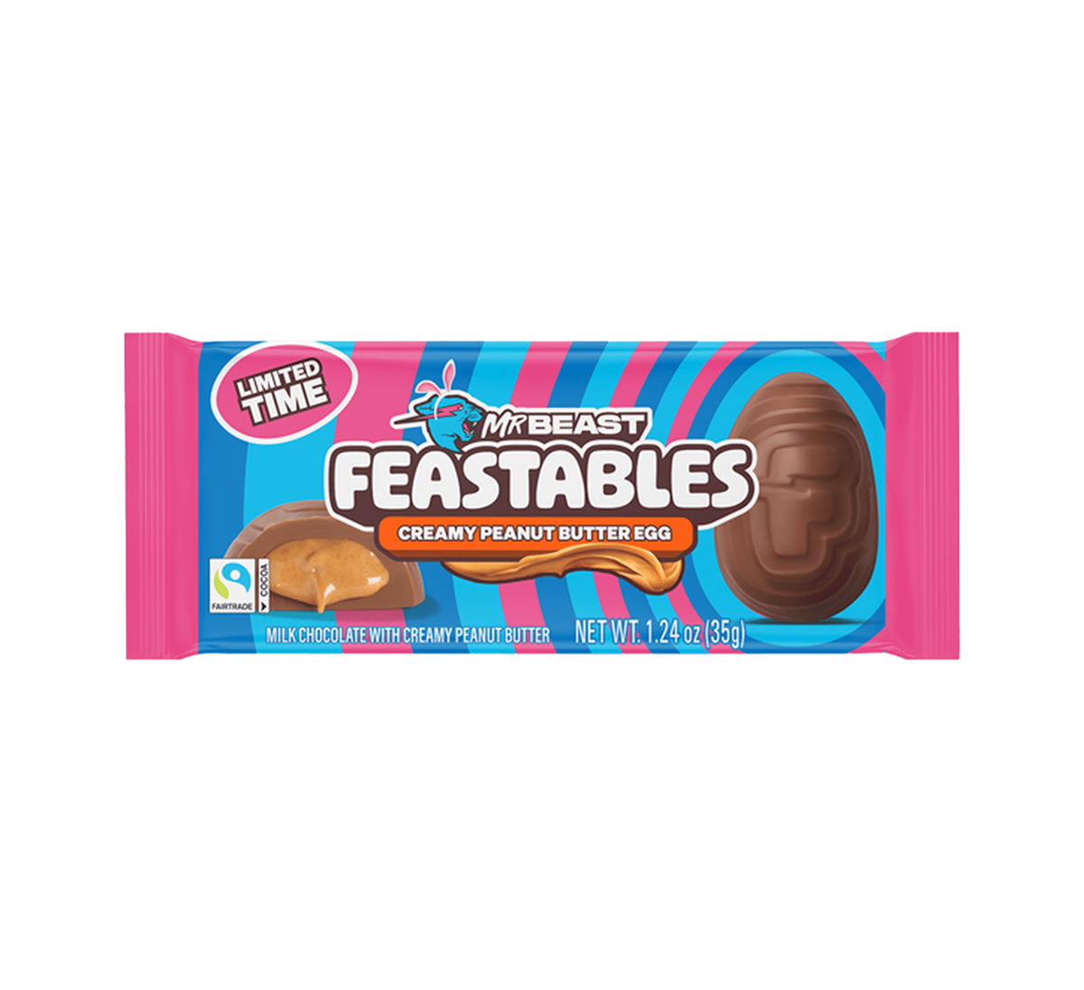 FEASTABLES CREAMY PEANUT BUTTER EGG
