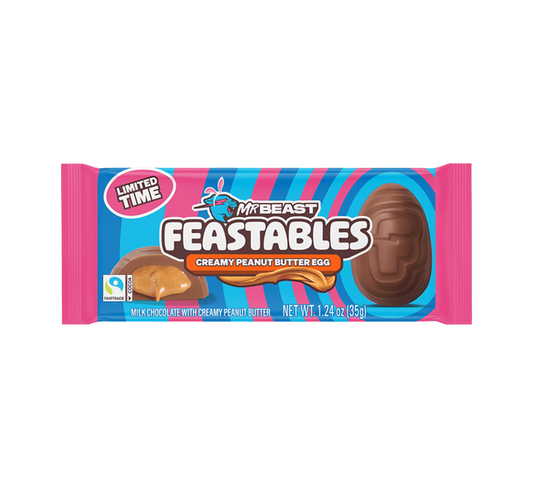 FEASTABLES CREAMY PEANUT BUTTER EGG