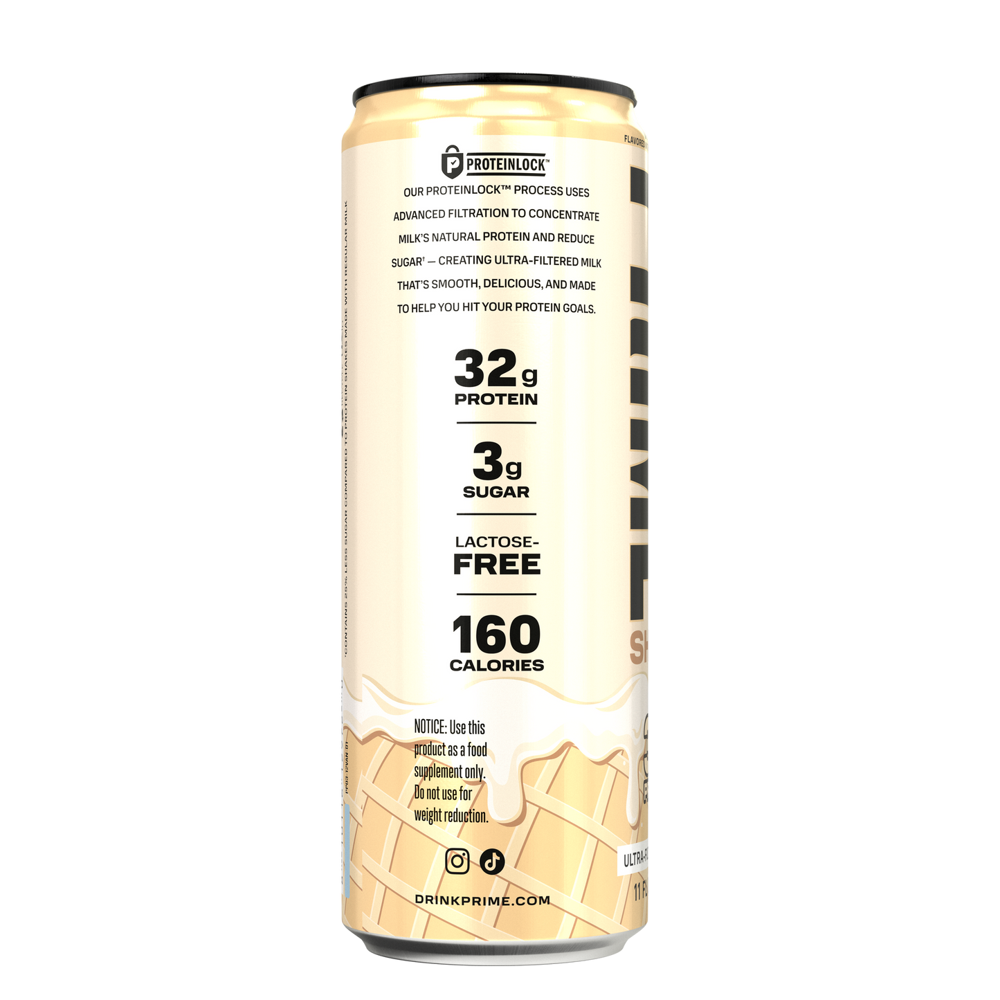 PRIME SHAKE VANILLA