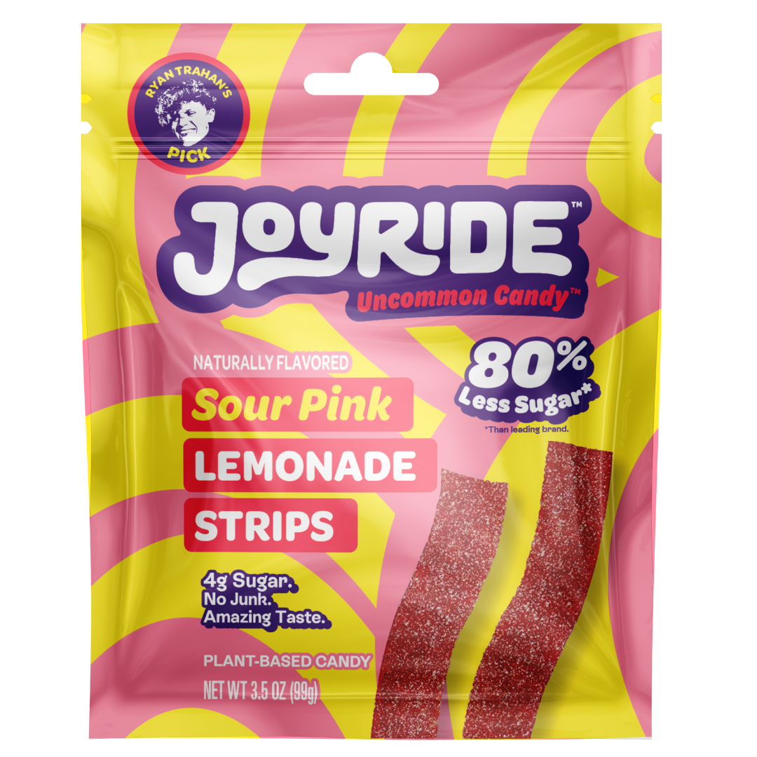 JOYRIDE PINK LEMONADE SOUR STRIPS
