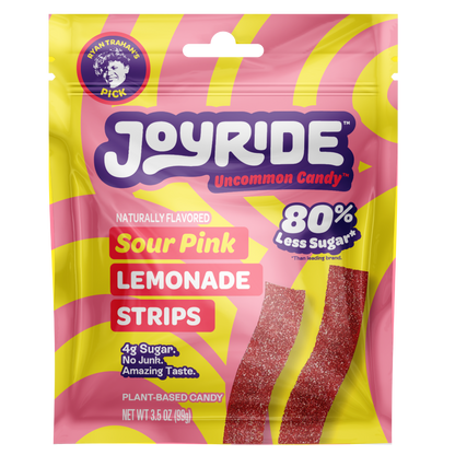 JOYRIDE PINK LEMONADE SOUR STRIPS