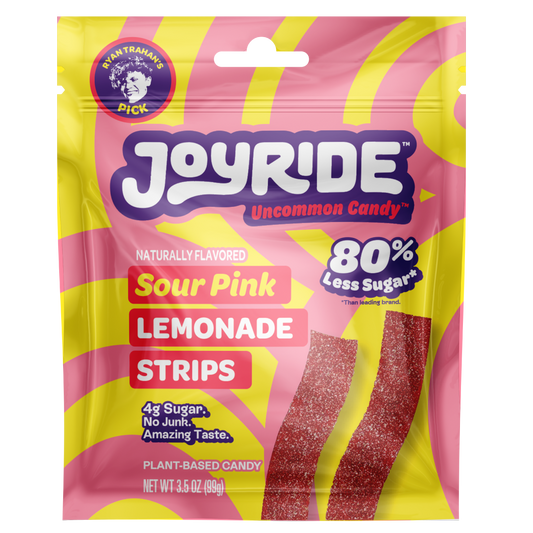 JOYRIDE SOUR PINK LEMONADE STRIPS