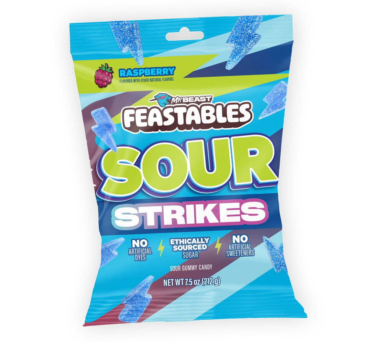 FEASTABLES RASPBERRY SOUR STRIKES